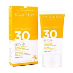 Солнцезащитный крем для лица, SPF 30, 50 мл Clarins, Sun Dry Touch Sun Care