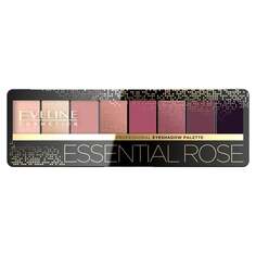 Палетка теней для век Essential Rose, 9 г Eveline Cosmetics, розовый