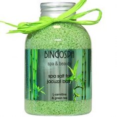 Соль с L-карнитином и зеленым чаем для джакузи 650г BINGOSPA SPA&amp;BEAUTY SPA