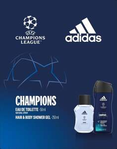 Лига Чемпионов УЕФА, набор косметики, 2 шт. Adidas