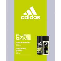 Набор косметики, 2 шт. Adidas, Pure Game