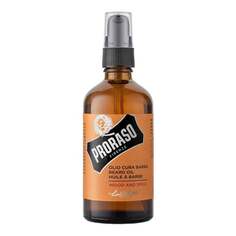 Масло для ухода за бородой с деревом и специями 100 мл Proraso Firenze Beard Oil