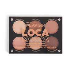 Палетка теней для век Inglot Playinn Loca Mocca, нюд