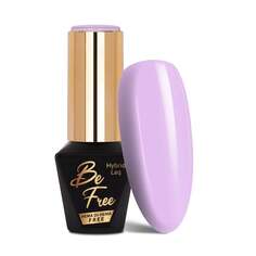 Гибридный лак для ногтей, BeFree Pastels Фиолетовый цветок без гема/ди-гема 10г № 17 MollyLac