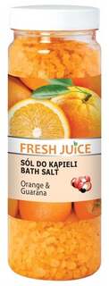 Соль для ванн «Свежий сок, апельсин и гуарана», 700 г, Fresh Juice