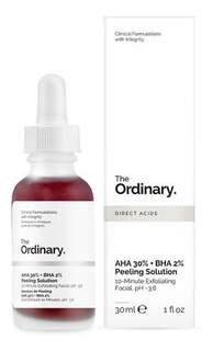 Кислотный пилинг The Ordinary AHA 30% + BHA 2% Peeling Solution, 30мл