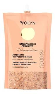 Пилинг-маска Very Peach 2в1, 50мл Yolyn, Greenbiotic Ferment