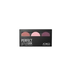 Джоко, Perfect Your Look Trio, тени для век 301, Joko, розовый