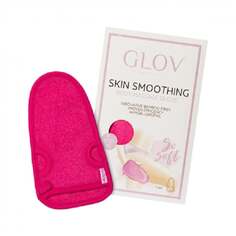 Розовая массажная перчатка для тела Glov, Skin Smoothing