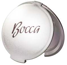 Зеркало складное, серебро, 1 шт. Bocca Beauty, серебро
