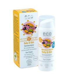 Веганский солнцезащитный крем с SPF 50+ для детей и младенцев, 50 мл Eco Cosmetics