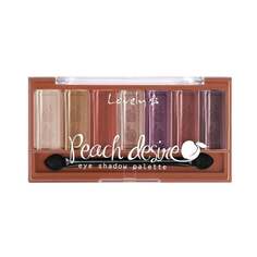 Палетка теней для век Peach Desire Eyeshadow Palette 6г, Lovely, разноцветный
