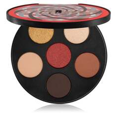 Палитра теней для век, теплые, 8,4 г MAC Surprise Eyes Eye Shadow X 6 Hypnotizing Holiday, разноцветный