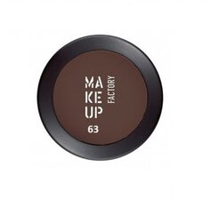 Матовые тени для век 63 Smokey Aubergine, 3 г Make Up Factory