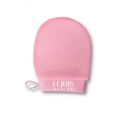 Отшелушивающая перчатка для пилинга лица, розовая Lejdis