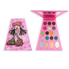 Палетка теней для век X Bratz Doll, набор теней для век Jade 18, 1 шт. Makeup Revolution, розовый