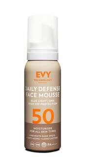 Защитная пенка для лица с УФ-фильтром SPF50, 75 мл EVY Technology, Daily Defense Mousse