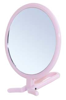 Зеркало с ручкой Inter-Vion, розовый