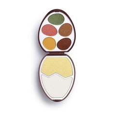 Пасхальное яйцо, палетка шоколадных теней и хайлайтеров, 20,9 г I Heart Revolution, Makeup Revolution, золотой