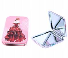 Карманное косметическое зеркало, Различные цвета Midex, розовый
