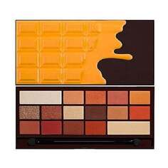 Палитра теней для век, 22 г I Heart Revolution, Chocolate Orange, Makeup Revolution, розовый