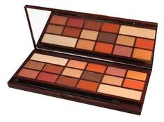 Палетка теней для век Chocolate, Orange, 22 г I Heart Revolution, Makeup Revolution, розовый