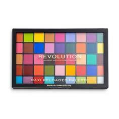 Палетка теней Monster Mattes Makeup Revolution, Maxi Reloaded Palette, разноцветный