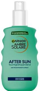 Успокаивающий спрей после загара. Garnier, Ambre Solaire