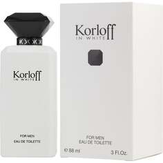 Туалетная вода, 88 мл Korloff, In White For Men, Korloff Paris