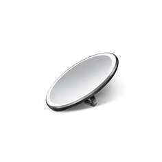 Сенсорное ручное зеркало - 10 см - черное/simplehuman , серебро