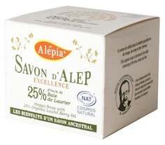 Алепия - Алепийское мыло. Эксклюзив 25% эко - 190 г, Alepia