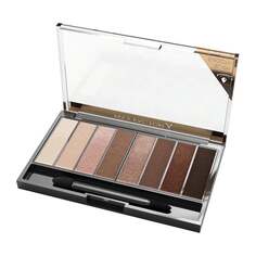 Тени для век 01 Cappuccino Nudes 6,5г Max Factor, Masterpiece Nude Palette Contouring Eye Shadows , коричневый