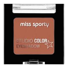 Стойкие тени для век № 040 Miss Sporty, Studio Color Mono, коричневый