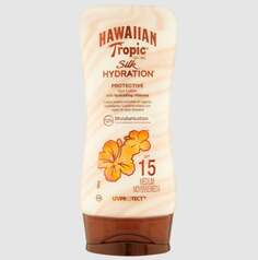 Солнцезащитный лосьон Spf15, 180 мл Hawaiian Tropic Silk Hydration