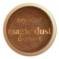 Рассыпчатые тени для век Desert Gold My Secret, Magic Dust Desert Gold, золотой