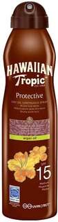 Защитное сухое аргановое масло, Солнцезащитное масло SPF15 Hawaiian Tropic