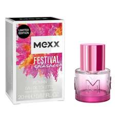 Туалетная вода, 20 мл Mexx, Festival Splashes Woman