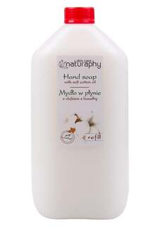 Жидкое мыло для рук с хлопковым маслом Naturaphy 5л., Blux Cosmetics