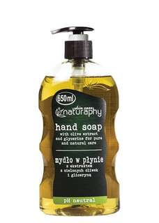 Жидкое мыло для рук с экстрактом зеленой оливы и глицерином 650 мл., Blux Cosmetics