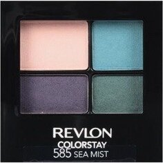 Четверные тени для век, 585 Sea Mist, 4,8 г Revlon ColorStay, разноцветный