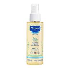 Массажное масло для детей с маслом авокадо, 100мл Mustela, Baby Oil