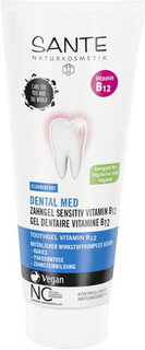 Гель для зубной щетки с витамином В12 без фтора 75 мл - Sante, Santen САНТЭН
