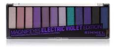 Палитра теней для век 008 Electric Violet, 14 г Rimmel, Magnif&apos;Eyes, фиолетовый