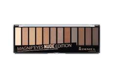 Палетка теней для век 001 Nude Edition, 14,16 г Rimmel, Magnif&apos;Eyes, коричневый