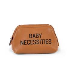Косметичка CHILDHOME Baby Necessities, коричневая, 15x23x13 см, FILIBABBA, коричневый