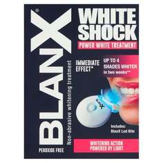 Система интенсивного отбеливания зубов BlanX White Shock (паста + светодиодная лампа) 50мл