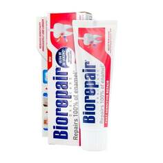 Зубная паста для чувствительной кожи, Семья, 3x75 мл Blanx, Biorepair L`Angelica