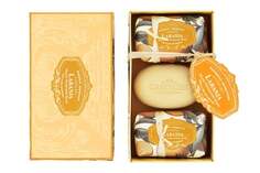 Кусковое мыло Castelbel, оранжевый подарочный пакет, 3 шт.