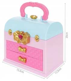 Набор для макияжа, роспись ногтей, детская коробочка, туалетный столик., inna