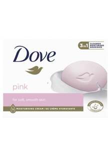 Кусковое крем-мыло 3в1 Розовое, 90 г Dove, Unilever
